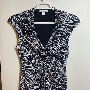 White House Zebra dress